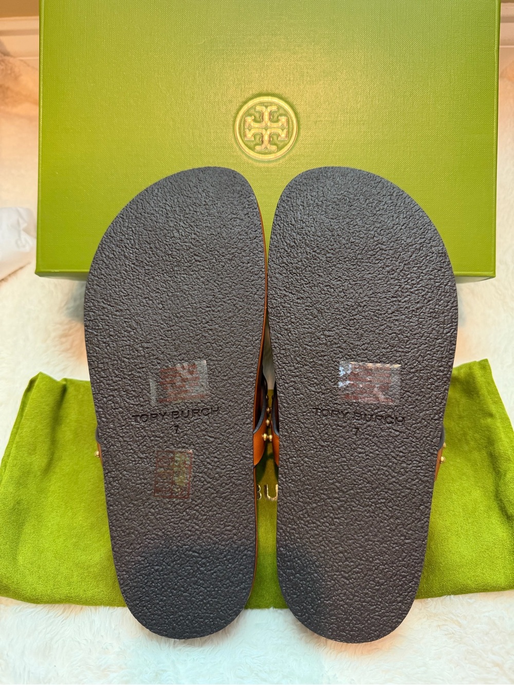 Tory Burch Miller Cloud Vintage Plaque Sandals - Picture 9 of 10